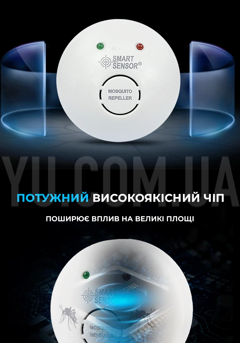 Ультразвуковой отпугиватель грызунов Ultrasonic Pest Chaser AR142